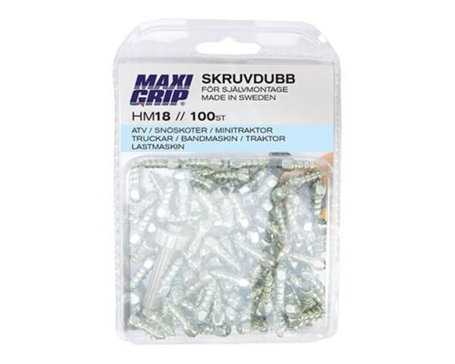 MaxiGrip Studs 18mm 100pcs Inc installation tool