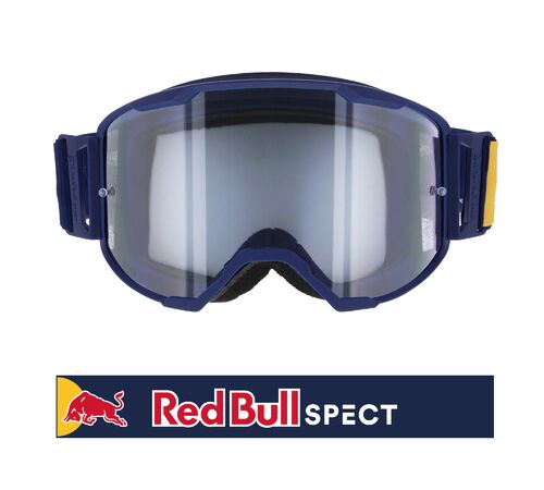 Spect Red Bull Strive MX Goggles Double lens Blue clear