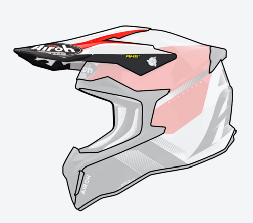 Airoh Strycker Peak Blazer Red gloss