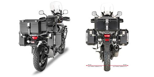 Givi putkisivutelineet Trekker Outback Suzuki DL1000 V-Strom (14)