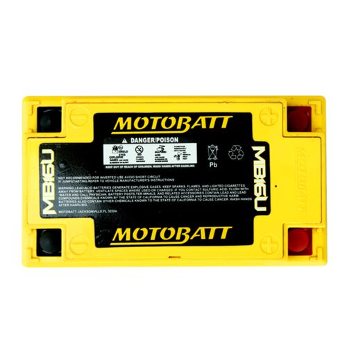 Motobatt akku, MB16U