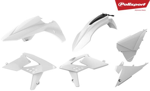Polisport plastic kit Beta RR 2T/4T 13-17 Valkoinen