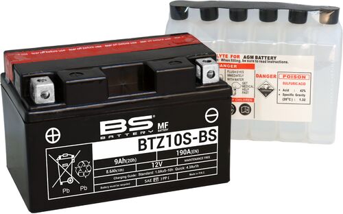 BS Battery  BTZ10S-BS MF (cp) Maintenance Free