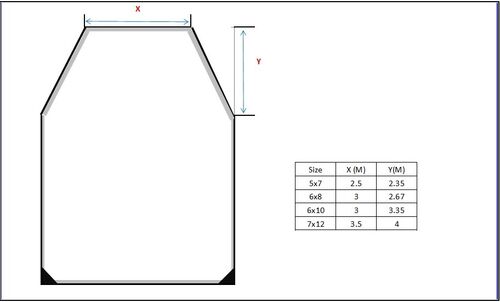 Qvarken Peite Muotoon leikattu Flex 250g/m2 