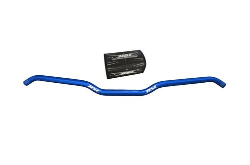 RSI Handlebar Hustler Alu Full 22m 13degree hooked 1" rise - Dark Blue