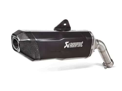 Akrapovic Slip-On Line (Titaani) Musta F 750 GS, F 850 GS. F900 GS 2018-2024