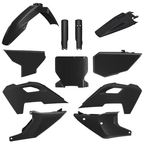 Polisport MX Full Plastic Kit TC/FC 23-.. Black