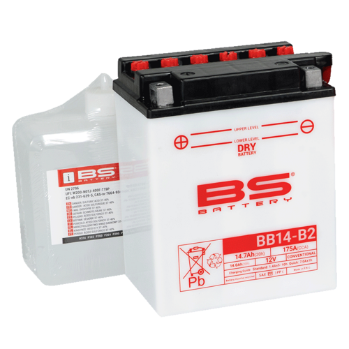 BS Battery  BB14-B2 (cp) Conventional, Dry charged