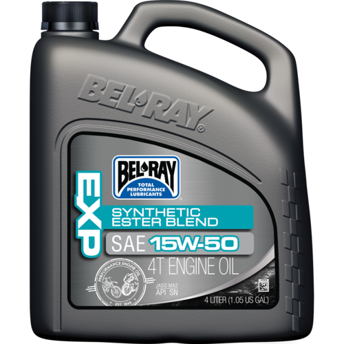 Bel-Ray EXP Synthetic Ester Blend 4T 15W-50 4L