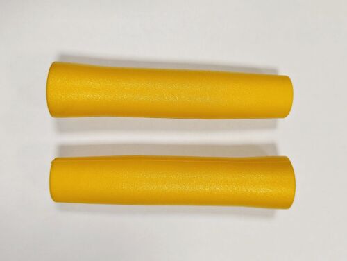 Sno-X Handlebargrips pair yellow, lenght 130mm