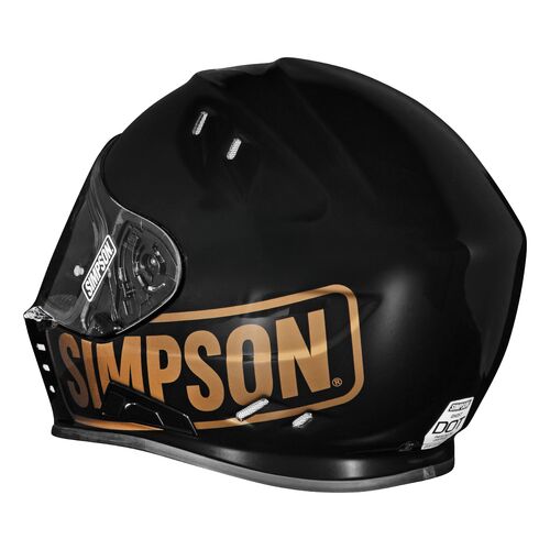 SIMPSON Helmet Venom Logo ST black