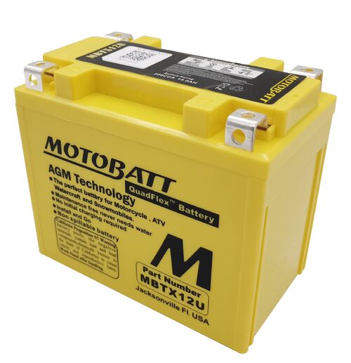 Motobatt akku, MBTX12U