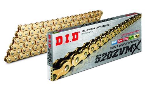 D.I.D 520ZVM-X G&G Ketju+Niittil. (ZJ)