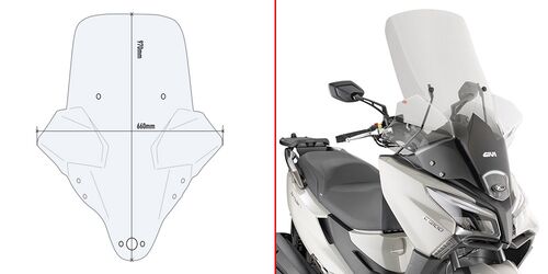 GIVI SPECIFIC FITTING KIT D6115DT