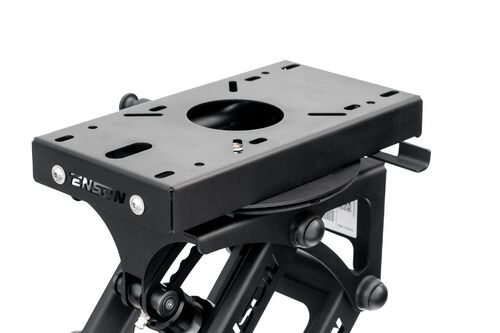 SS P 360° Kääntyvä ja edestakaisin liikkuva istuinalusta Enson istuinjalkaan