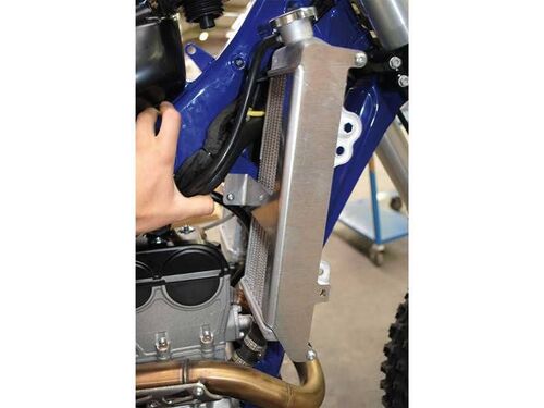 AXP Radiator Braces Black Sherco SE250I-SE300I-250SEFR-300SEFR 12-19