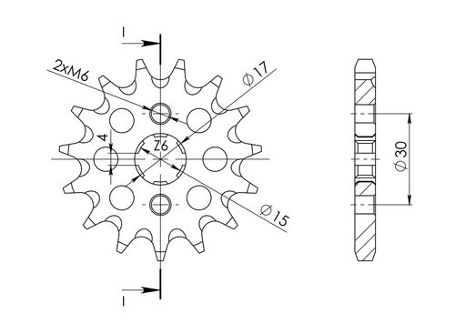 Supersprox / JT Front sprocket 274.13