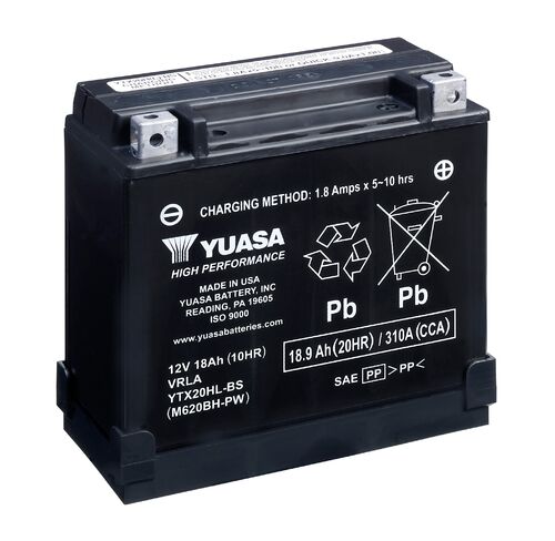 Yuasa akku, YTX20HL-BS-PW (cp)