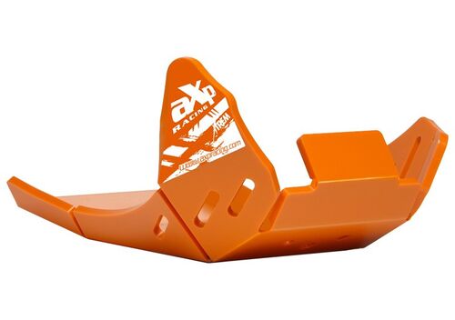 AXP Xtrem HDPE Skid Plate Orange KTM 250EXC-300EXC-250XCW-300XCW 24