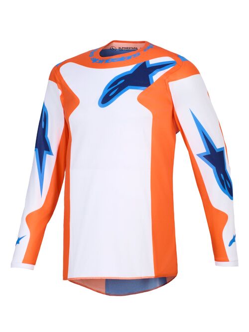 Alpinestars Paita Fluid Grid Oranssi/UCLA Sininen