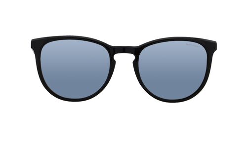 Steady Sunglasses black/smoke blue mirror POL