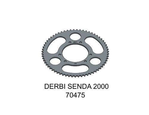 Tec-X Takaratas, 65, Ø105mm, Derbi Senda 00-/ Aprilia RX,SX 06-/ Yamaha DT50 04-