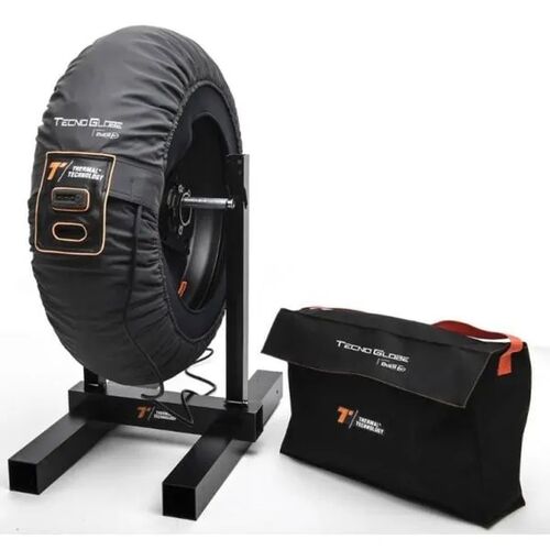 TG TYRE WARMER THERMAL RACE XL BLACK PAIR
