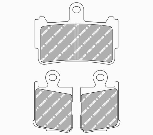 Ferodo jarrupalat Sinter Grip: Honda VFR1200F