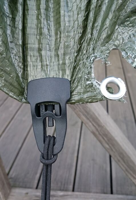 Tarpulin clip 4-pack