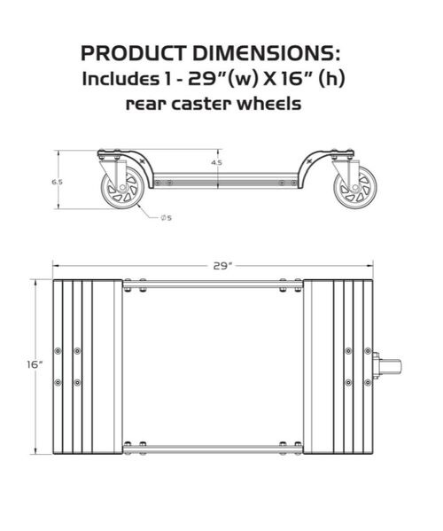 Caliber PivotPro - Universal Dolly