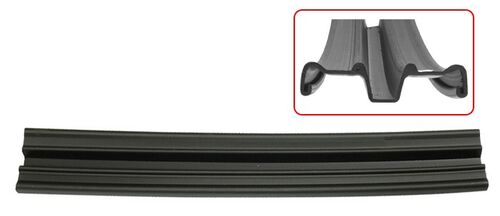 Sno-X Kälkis Suksenpohjamuovi 1kpl Kapea Musta