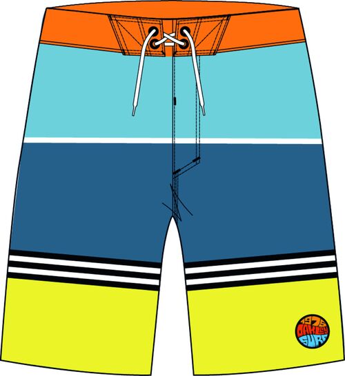 Striped 1975 Shortsit