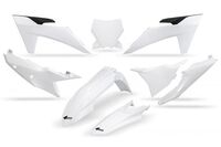 UFO Muovisarja 5-osainen Valkoinen 042 KTM SX/SXF125-450 23-