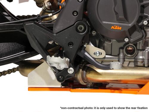 AXP Adventure TOURING Skid Plate HDPE 8mm Black KTM790/890 Adventure/R/Rally 19-