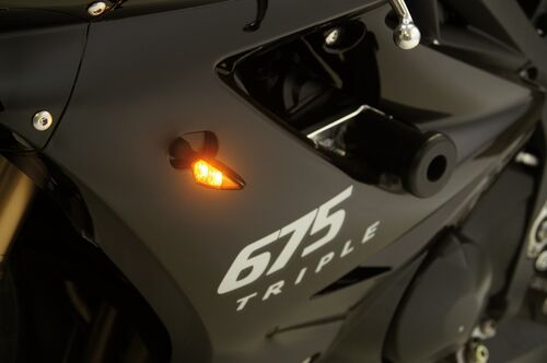 Kellermann micro Rhombus Dark black Front left/Rear rightwith strongly tinted 