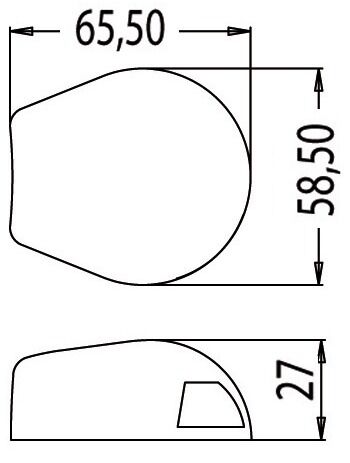 Sea-Dog led navigation light 112.5° left 12 m