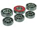 Engine bearing set, China-scooter 4-S 50cc / Peugeot 4-S / SYM 4-S