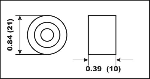Perf metals anodisarja Suzuki 90-140HP