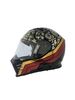 SIMPSON Helmet Venom Tatoo black/chrome