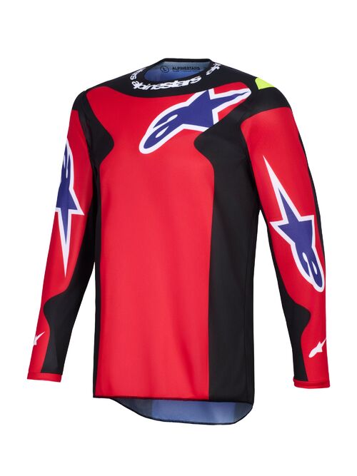 Alpinestars Paita Fluid Grid Punainen/Musta/Lila 
