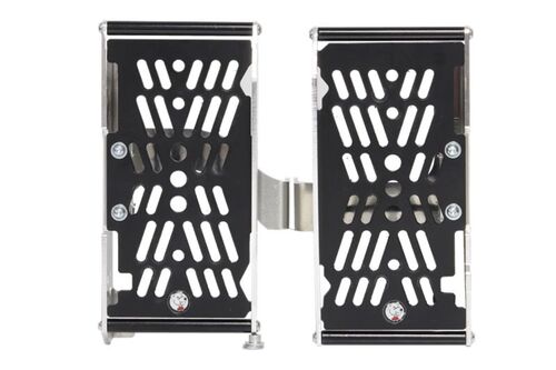 AXP Xtrem Radiator Guards Black Spacers Sherco 250/300  20-22