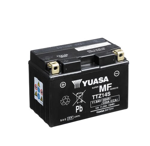 Yuasa akku,  TTZ14S(WC) hapotettu