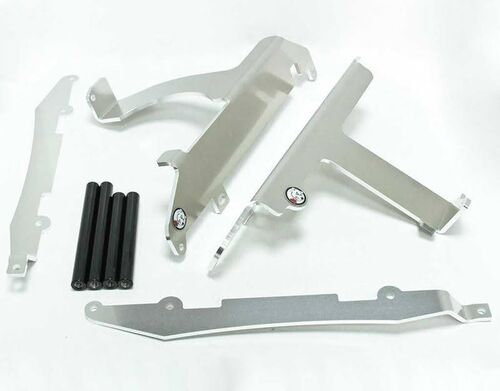 AXP Radiator Braces Black Sherco SE250I-SE300I-250SEFR-300SEFR 12-19