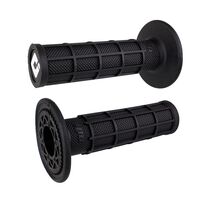 ODI Glue-On Grip Full-Waffle MX Single-Ply (Ruffian) Black