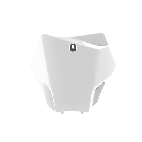 Polisport Number Plate GasGas MCF (21->) White