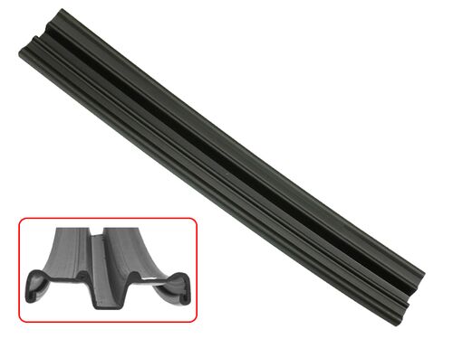 Sno-X Kälkis Suksenpohjamuovi 1kpl Kapea Musta