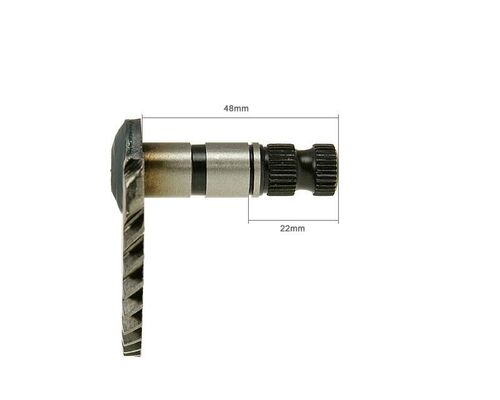 Käynnistyspolkimen aksila, 48mm/22mm, 139QMA/B