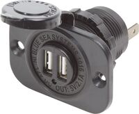 Blue Sea 2,1A Dual USB chargers