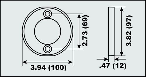 Perf metals anodi Volvo Penta V15 (AQ80/100)