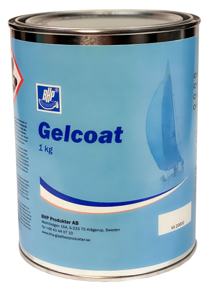 Marine Pro Gelcoat-Topcoat 1kg 70532 sininen